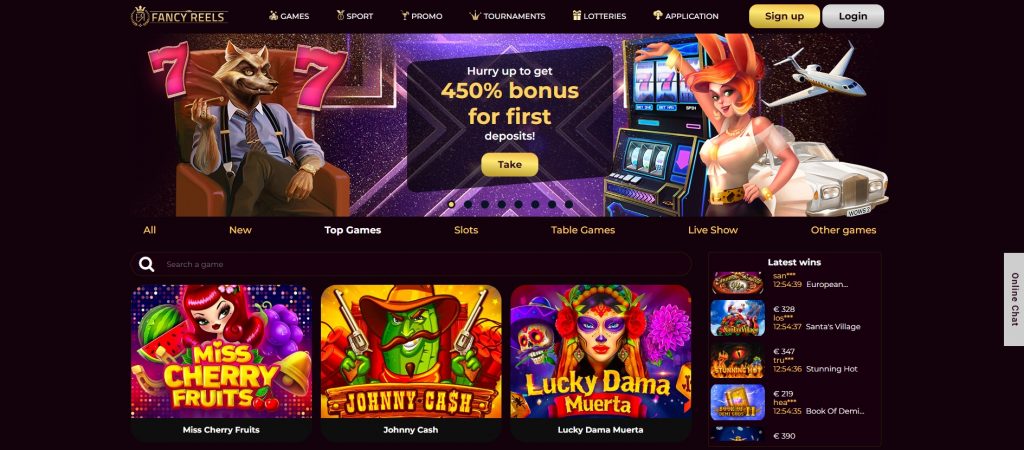 Fancy reels Casino review