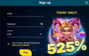 Slots Shine Casino login