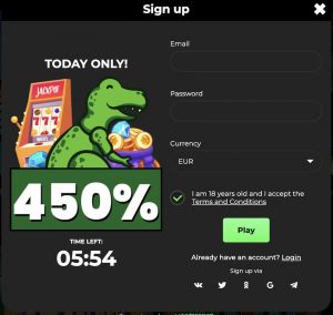 Raptor Wins casino login