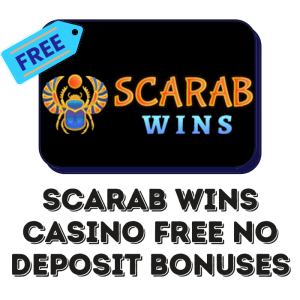 Scarab Wins casino no deposit bonus
